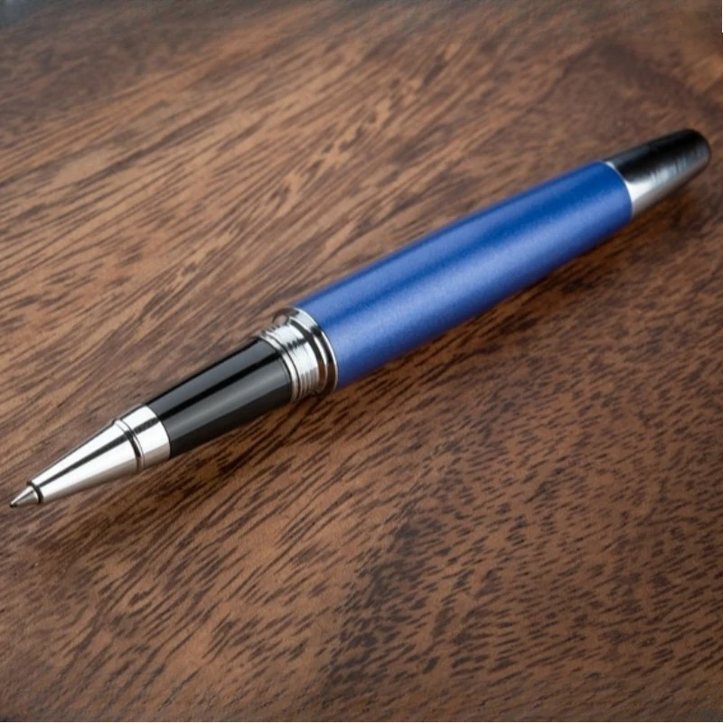 venta-barata-boligrafo-de-lujo-negro-05mm-recarga-azul-acero-inoxidable-estudiantes-boligrafos-de-alta-calidad-regalo-de-escritura-popular