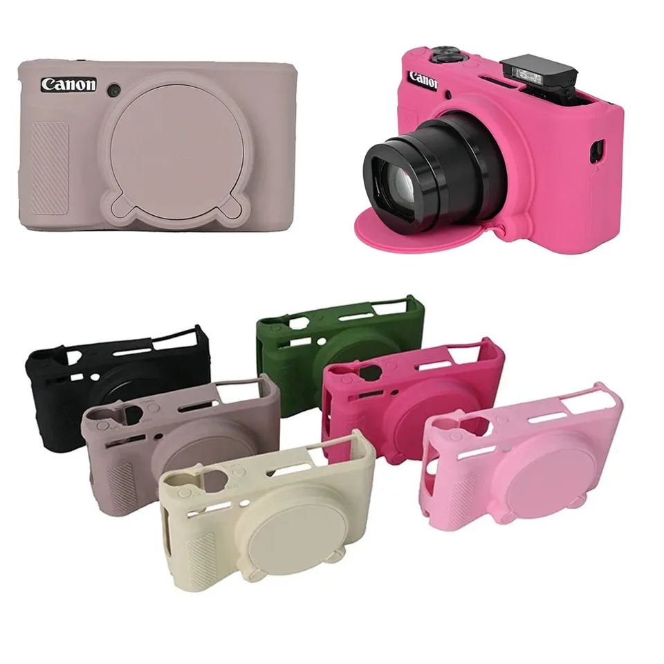 Canon power shot sx740hs＋ケース For SX740HS SX730HS Soft Rubber Silicone Case For Canon PowerShot