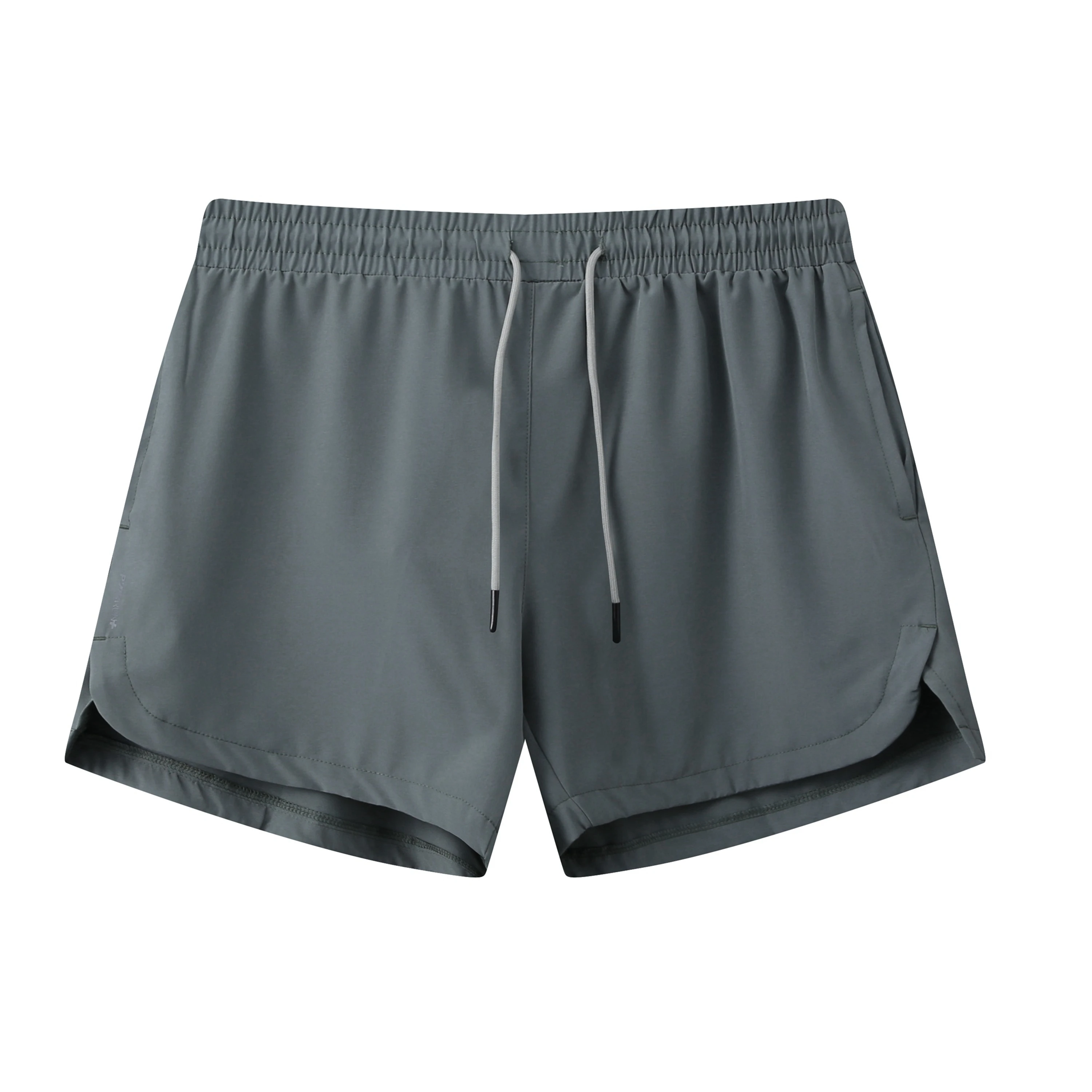 Shorts de Fitness Respirável Masculino, Cor Sólida, Ginásio Esportivo Curto, Casual, Moda Simples, Correndo, Secagem Rápida