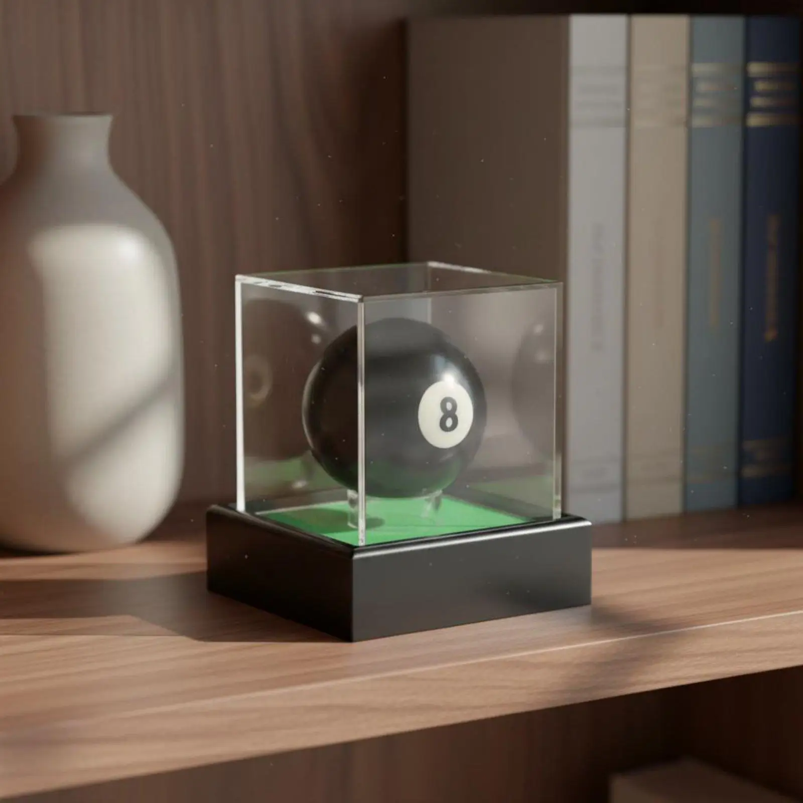 Transparent Ball Display Box Dustproof Acrylic Ball Display Case Desktop Decor