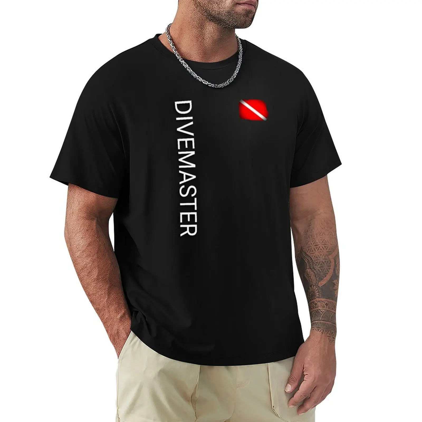 Divemaster T-Shirt Lightweight Basic Short Sleeve Shirt