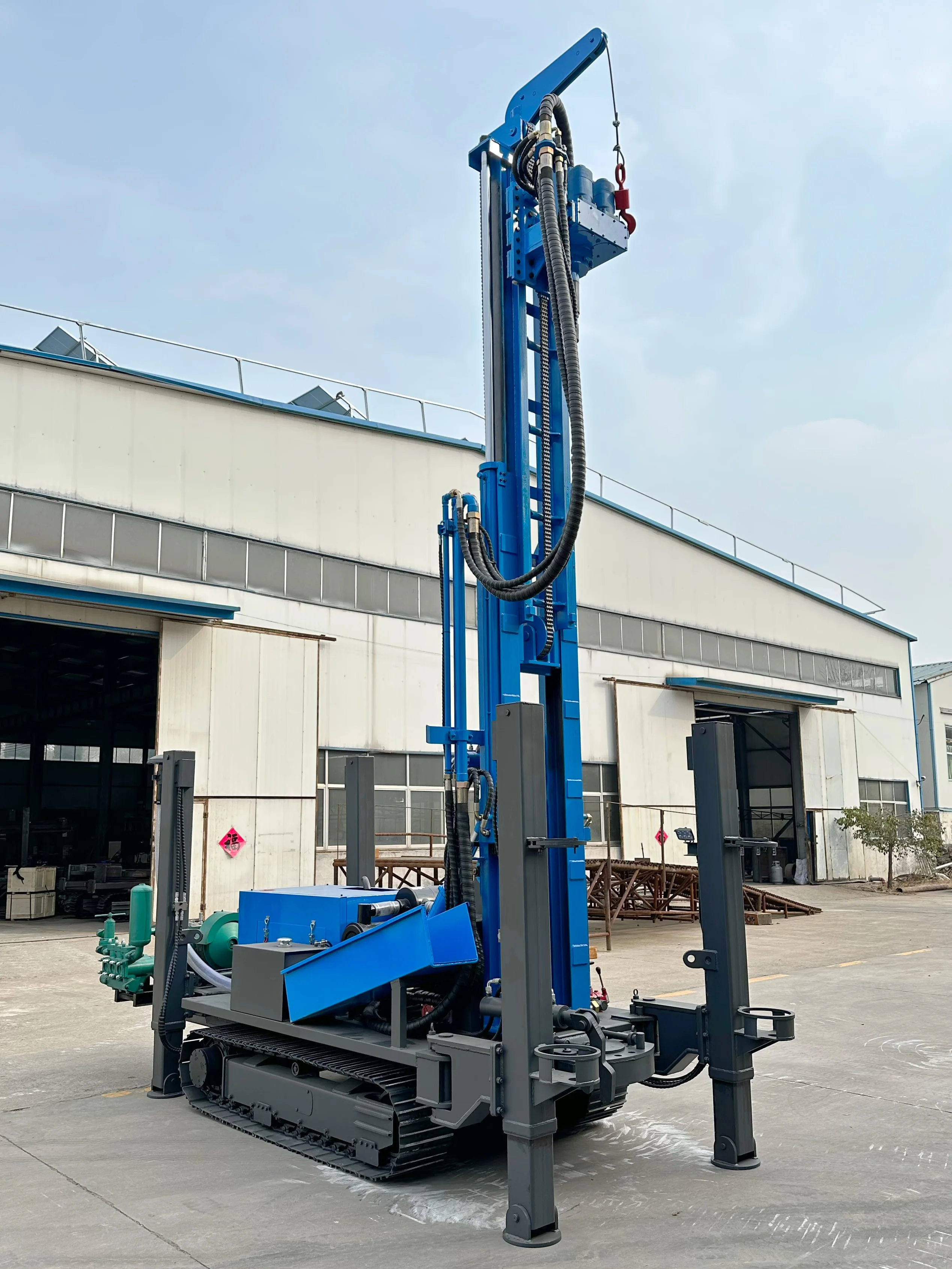 혁신적인 맞춤형 유압식 휴대용 수중 시추기(크롤러 시스템 탑재, 최대 300m 깊이)