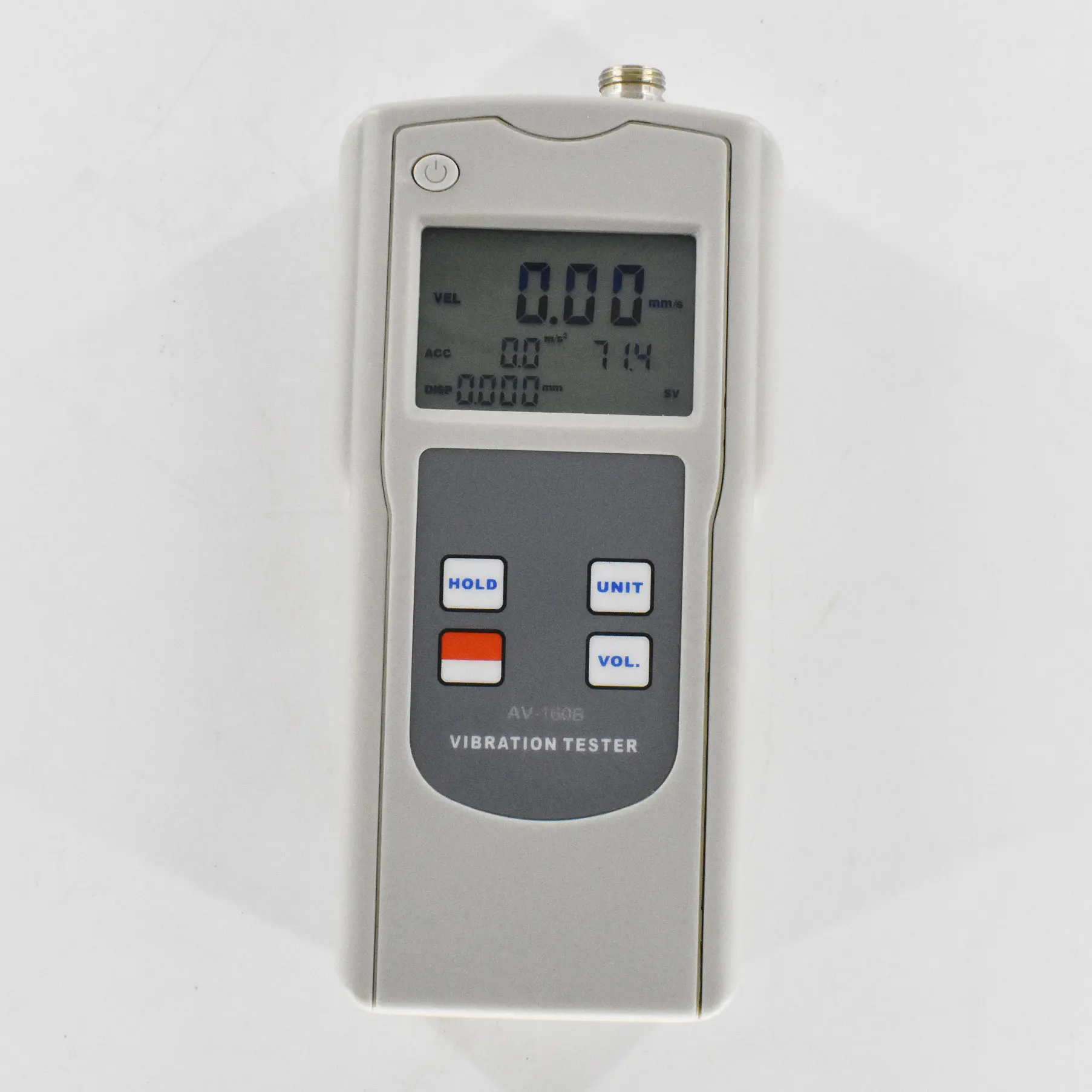 AV-160B Digital Portable Vibration Meter Tester Analyzer with Acceleration Velocity Displacement Tester