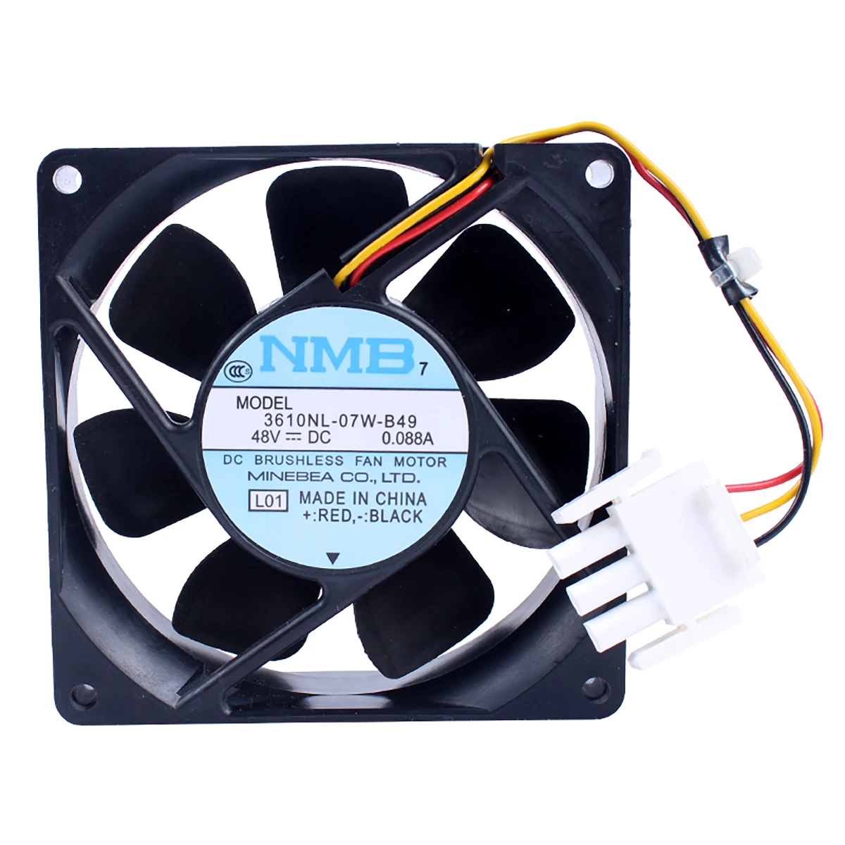 

3610NL-07W-B49 48 В 0,088 А 9025 серверный инверторный вентилятор