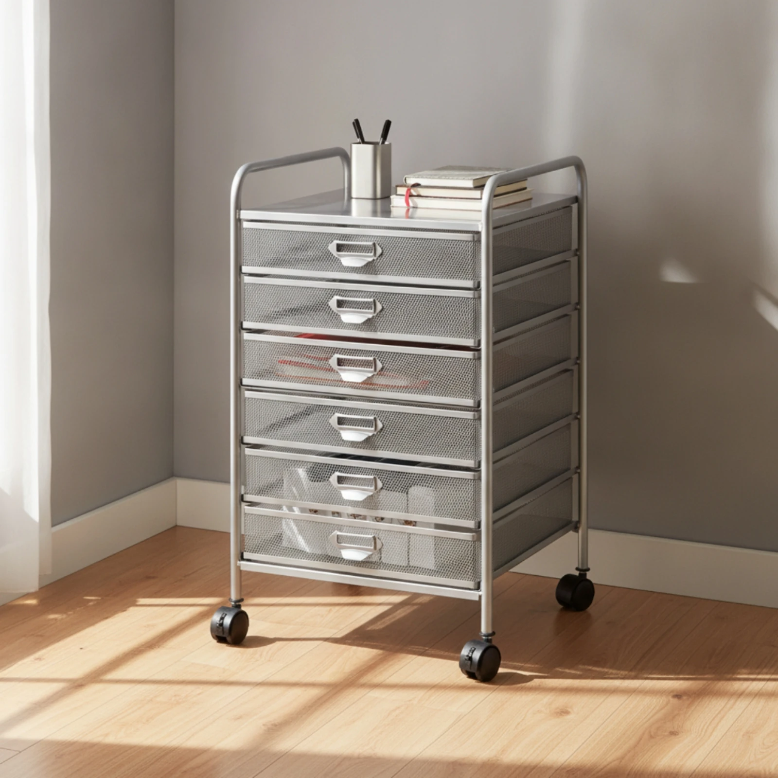 Chariot de classement en maill - Rolling File Cart avis et prix