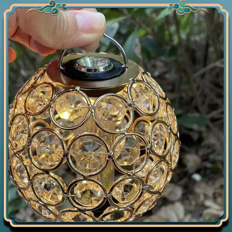 

Новейший хрустальный абажур для Goal Zero, круглые полые тени, открытый кемпинг, глэмпинг, светильник для кемпинга, атмосфера, абажур