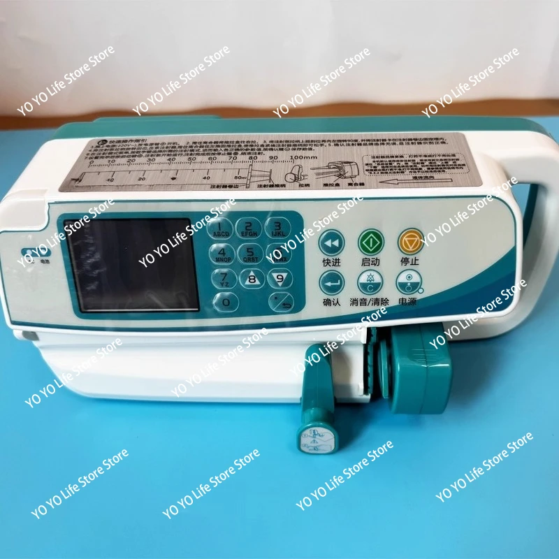 single channel injection pump micro injection pump English operating system of pet infusion pump NEW HK-400