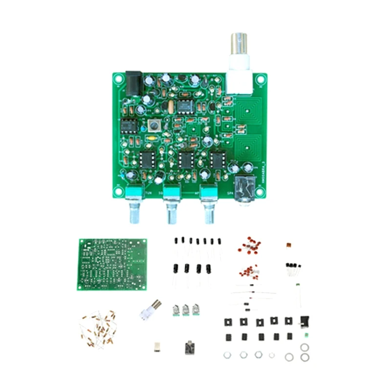 

1Set Aviation Band Receiver Kits Aviation Electronic Component Kits Multifunctional High Sensitivity PCB