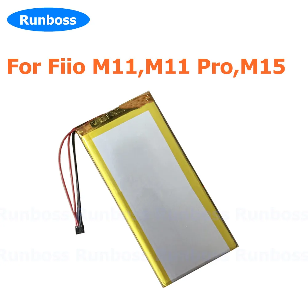 New 4500mAh Battery For Fiio M11,M11 Pro Player Speaker Li-Polymer