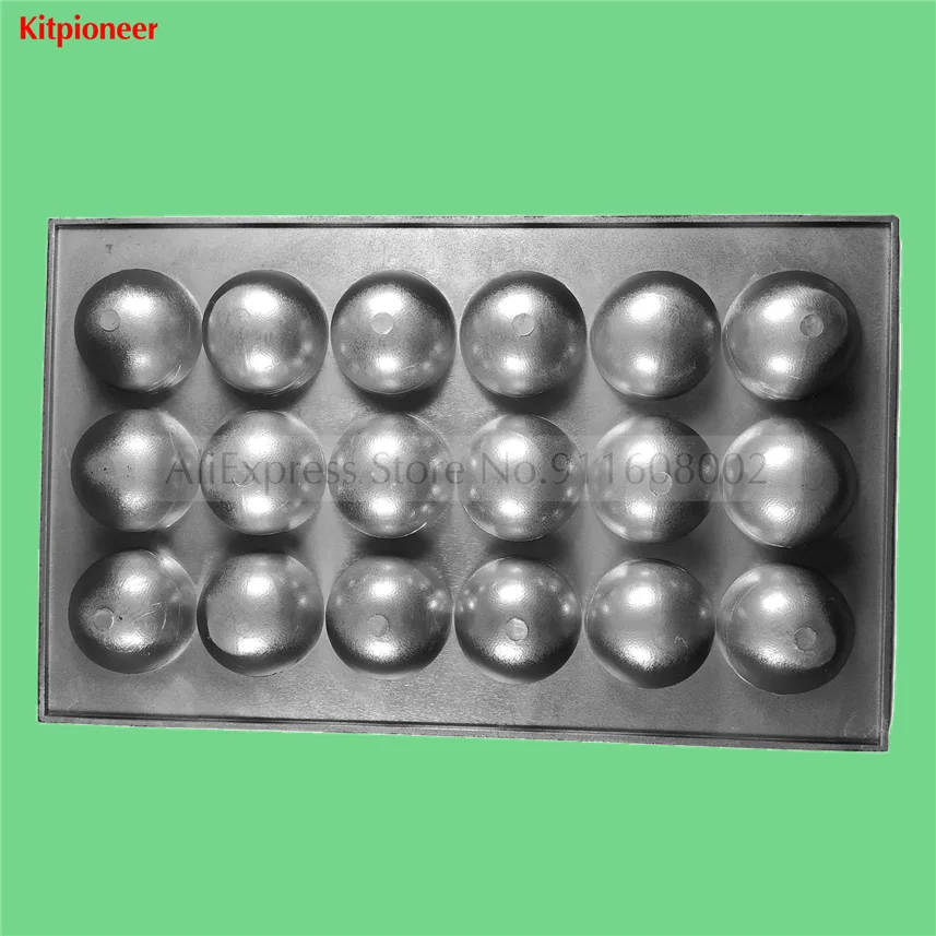 2 Pieces Takoyaki Pans 18 Holes Nonstick Octopus Ball Baking Trays DIY Tool Meatball Sheet Pan Fittings For Takoyaki Machines images - 6