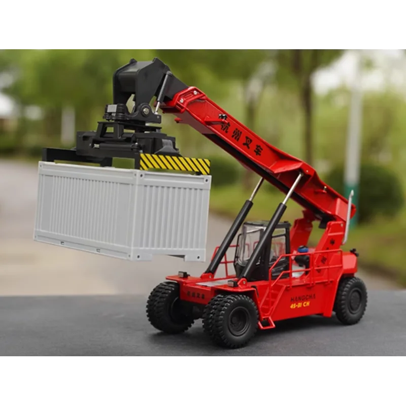 Diecast 1:50 Scale HANGCHA Container Crane Alloy Engineering Model Finished Simulation Collection Decoration Gift Toys Display