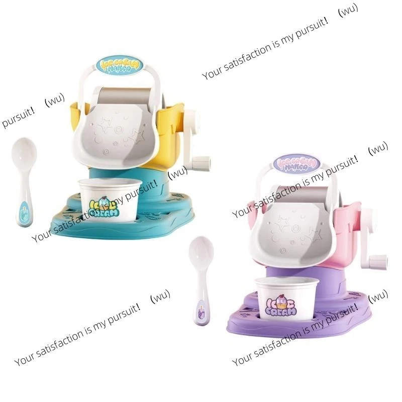 

Ручная рукоятка для мороженого, домашняя машина для десерта Frozens, креативная игра, кухонный прибор, детская развивающая игрушка