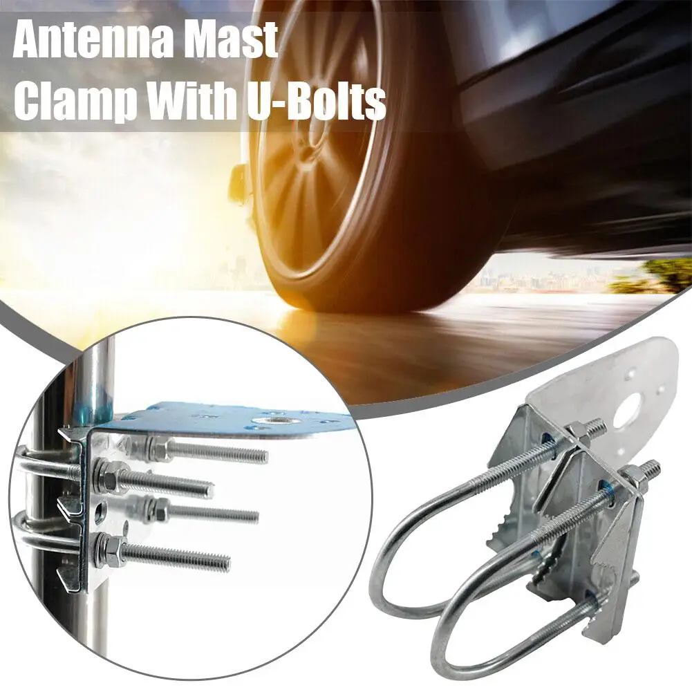 Antenna Mast Clamp With U-bolts For Ham Uhf Vhf Cb Cellular Trucker Antenna,antenna Mount Bracket For N Female Type L3I6