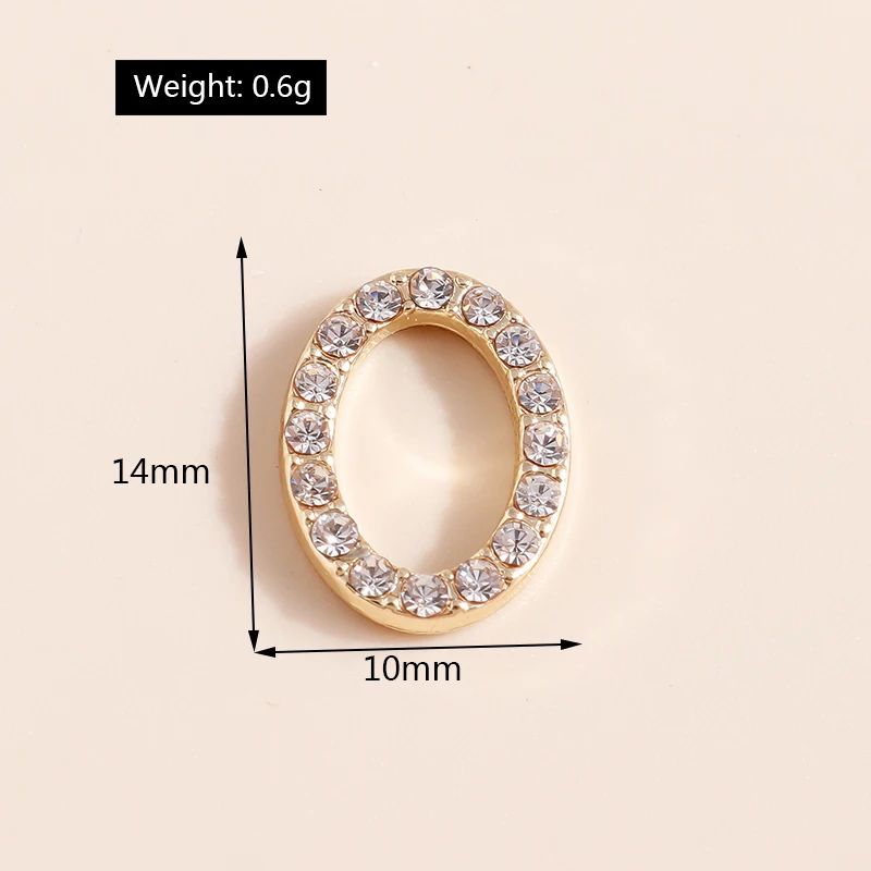 8 Stück süßer vergoldeter Kristall-Mond-Stern-Charm für DIY-Schmuckherstellung, handgefertigter Ohrring-Halsketten-Anhänger – Detail 13
