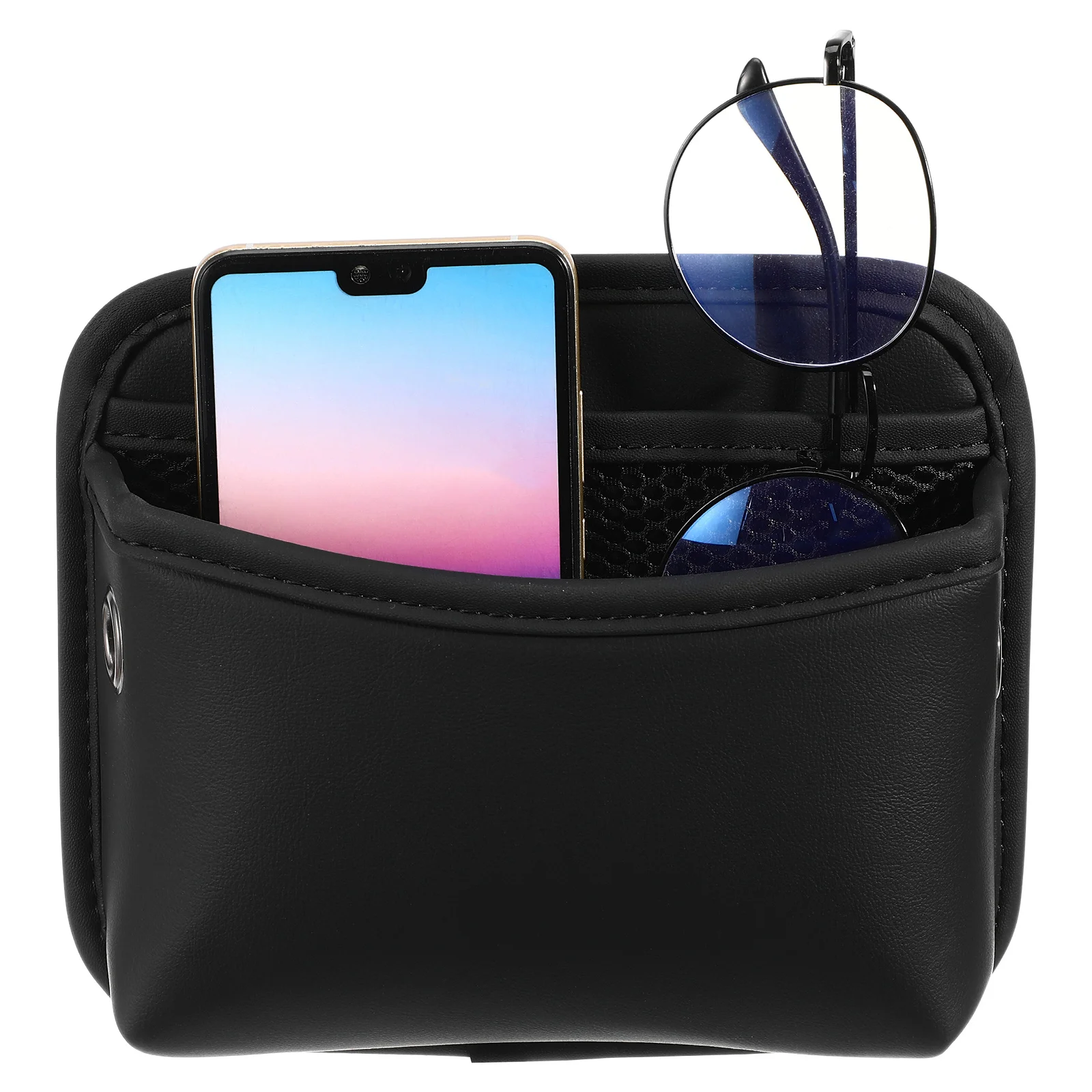 Car Seat Side Storage Bag Multifunctional Organizer Front Seat Vehicle Organizer Car Phone Storage Box Space Saving