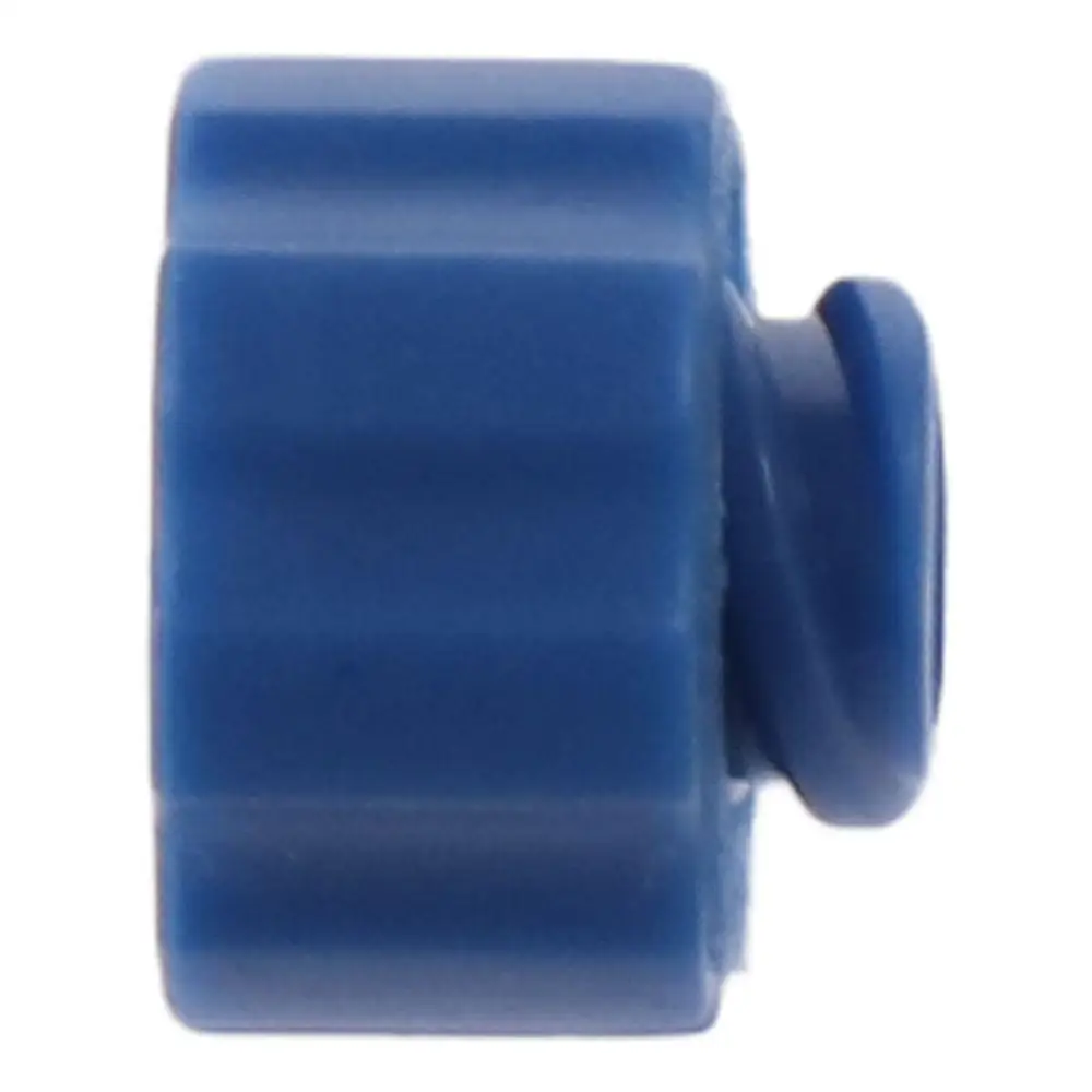 Blue Syringe Tip Caps Feeding Tubes Plastic No Needle Lock Cap Tip Cap