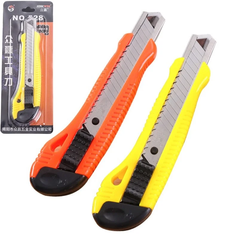 Retractable Paper Cutter Utility Knives Stationery for School Office Home