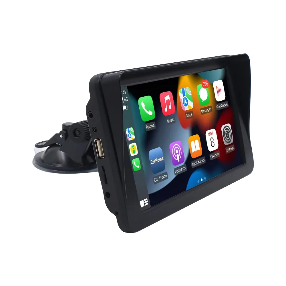 TopSource 7 Inch Portable IPS Screen Wireless Carplay GPS Navigation for Pioneer SPAIN WAREHOUSE DDP Auto Car Gps Touch WiFi