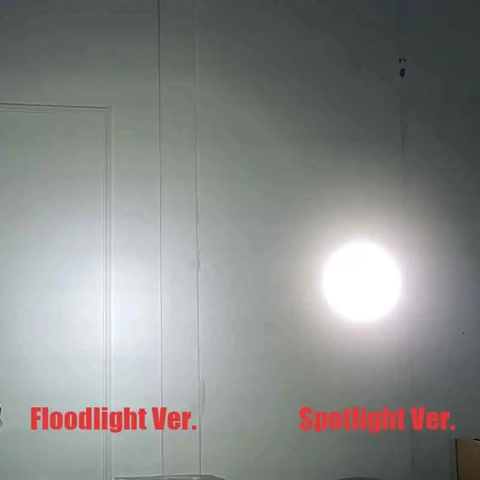 SOTAC M640DFT/M340DFT Tactical Flashlight Scout Light Turbo Spotlight Floodlight Version Fit 20mm Rail