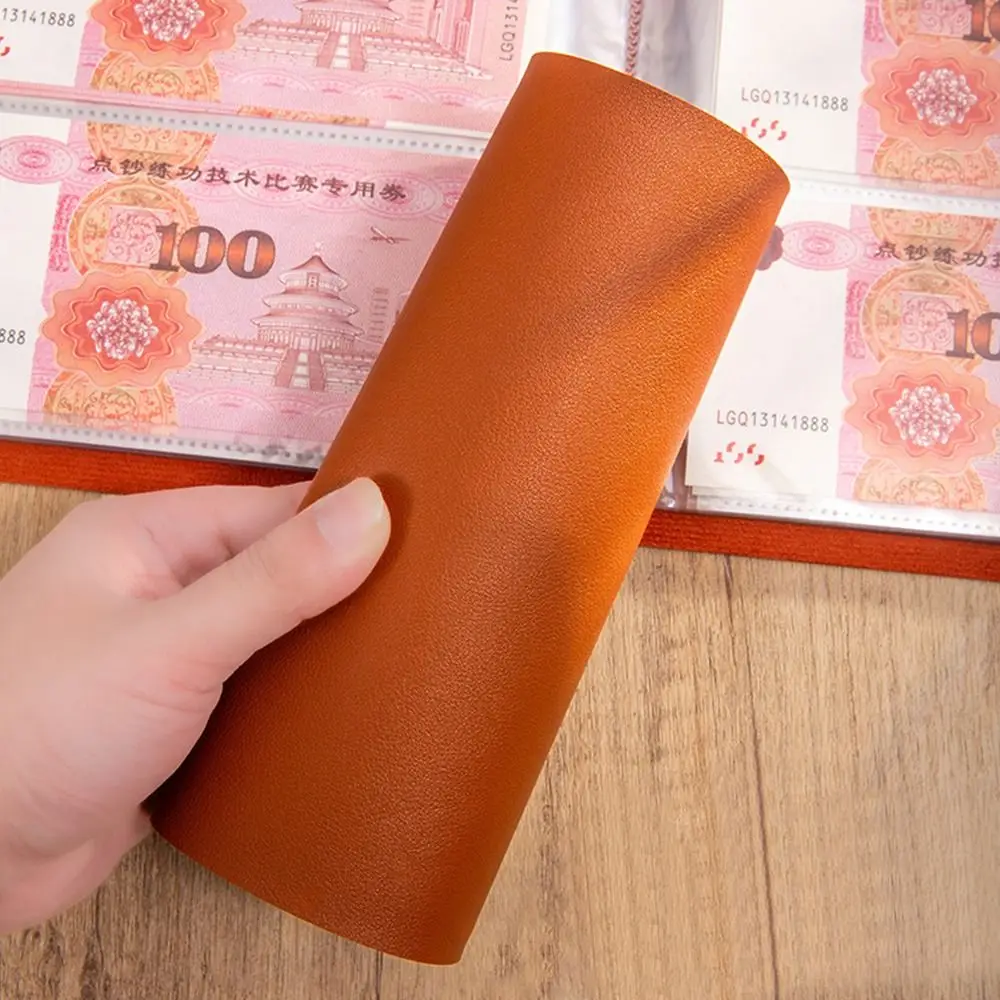 Save Money 200 Envelopes Money Saving Challeng Large Capacity Waterproof Mini Binder Savings Challenge Reusable PU