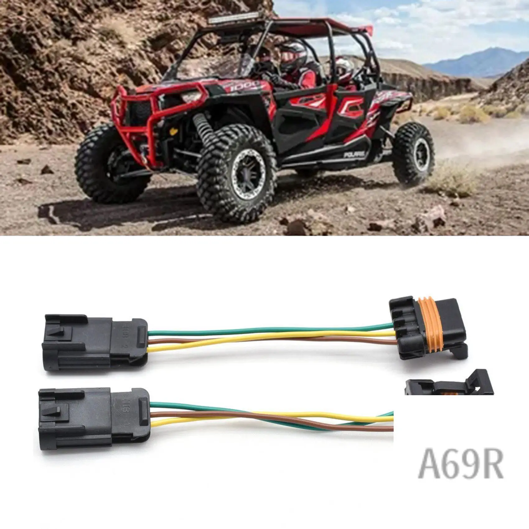 

A69R-комплект жгутов проводов фар 2411711 2411712 для Polaris General To LED RZR 1000 2016-2018 гг.