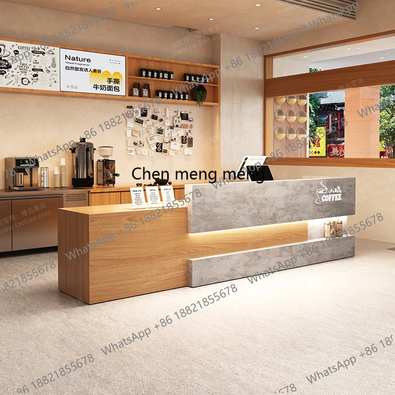 

Decor Boutique Reception Counter Hotels Barber Retail Store Reception Counter Computer Clothing Toonbank Receptie Furniture