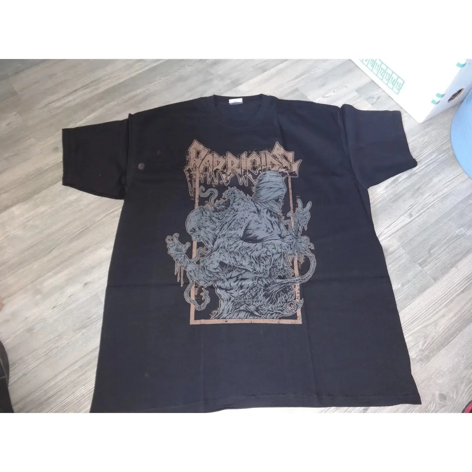 Parricide Official Old Rar Unworn T Shirt Death Metal Dead Infection Exhumed vintage Washed designer clothes Breathable Stylish