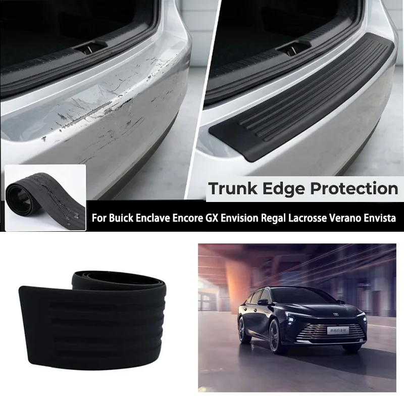 

Защитная накладка на бампер для Buick Enclave, Encore GX, Envision, Regal, Lacrosse, Verano, Envista, предотвращающая столкновения и царапины.
