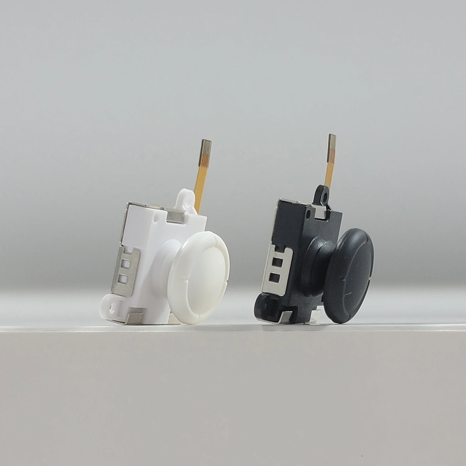 10 STKS K-ZILVER JS19 Wit TMR Joystick voor Schakelaar/NS OLED Vreugde-Con voor NS Lite TMR Elektromagnetische 3D Analoge Joystick ThumbStick