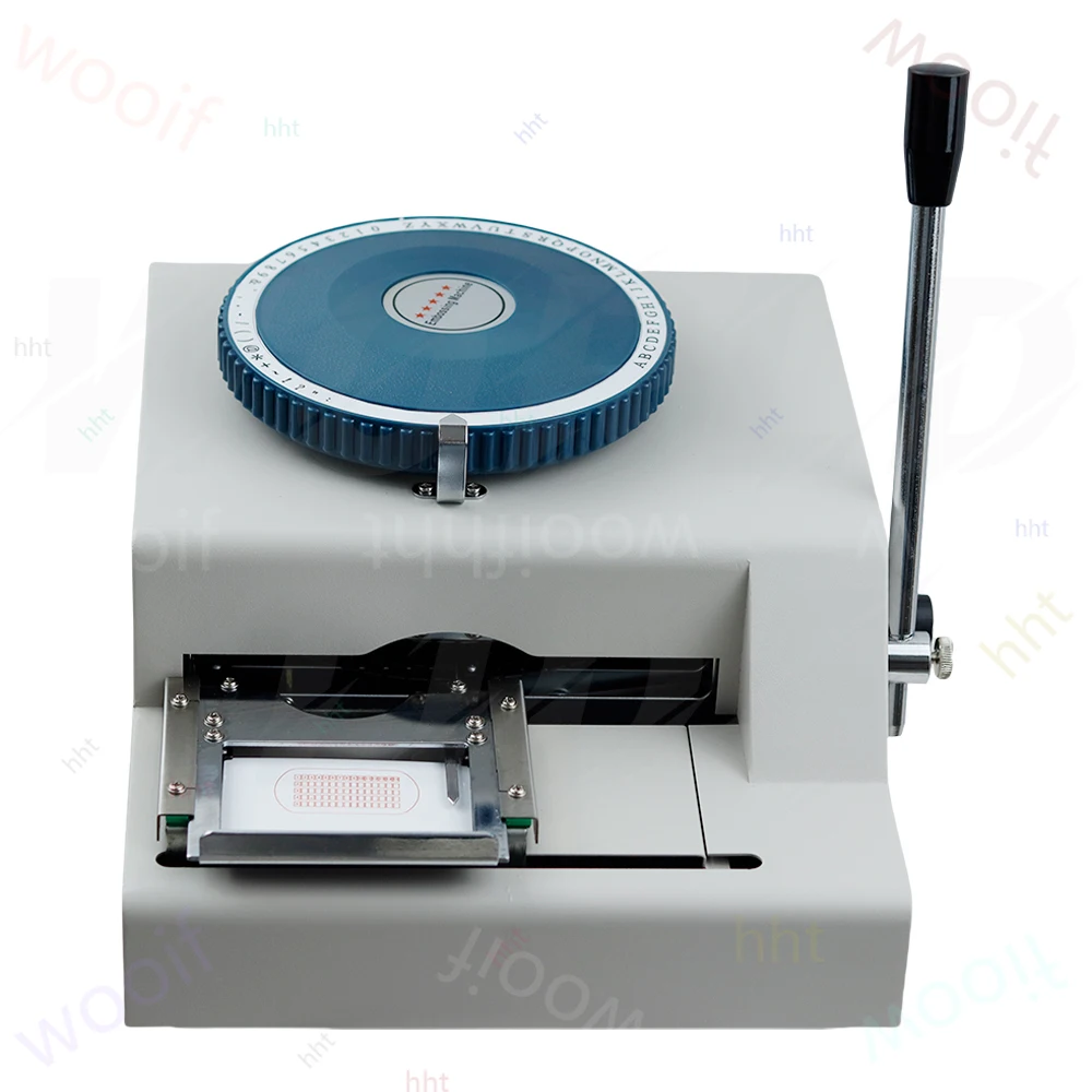 

PVC card concave-convex machine concave-convex integrated machine card signature strip black italicized numerals