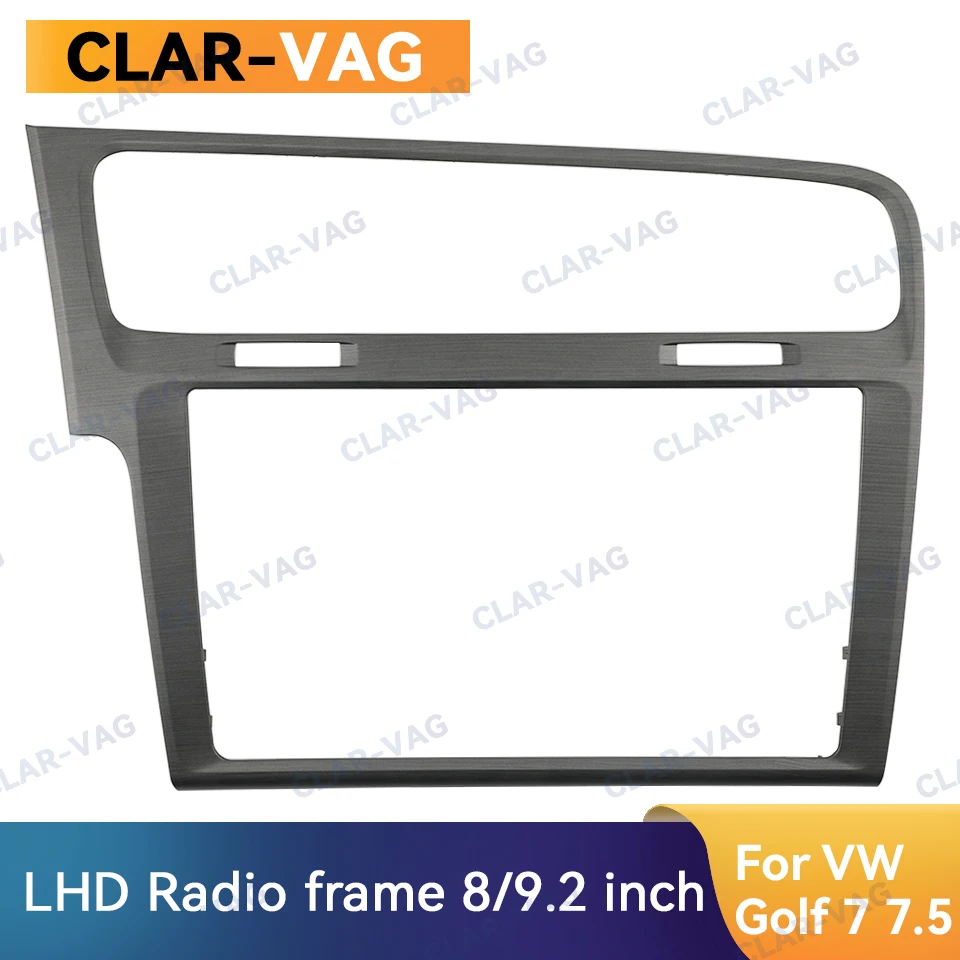 Für VW Golf 7 7.5 Original MIB Autoradio-Bildschirmrahmen 8 Zoll und 9,2 Zoll Autoradio-Platten Dekorativer Rahmen – Detail 1