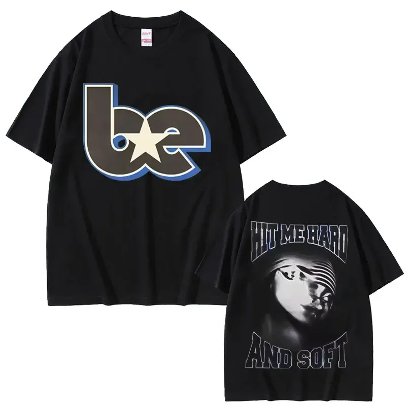 ضربني الصلب والناعم هل تعرف كيف ثني نفس النمط الجرافيك تي شيرت الرجال النساء موضة موسيقى البوب تي شيرت المتضخم تي شيرت
