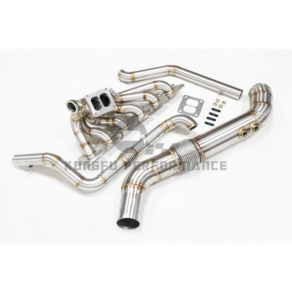 KUNGFU PERFORMANCE SS304 Top Mount T4 Turbo Kit For BMW B58 Gen 1 F20 F21 F22 F23 F30 F34 340i M140I M240I 1200hp