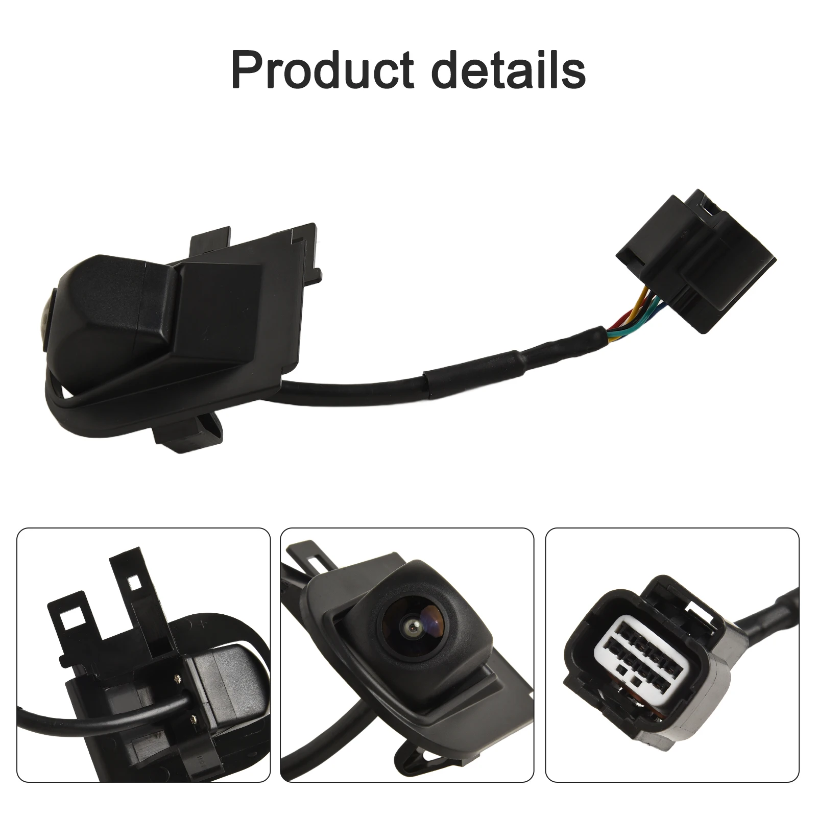 High Quality Backup Camera Rear View 1 Pc 12V 39530-T3L-A01 ABS Auto Parts Black For Accord Coupe EX/EX-L 13-15