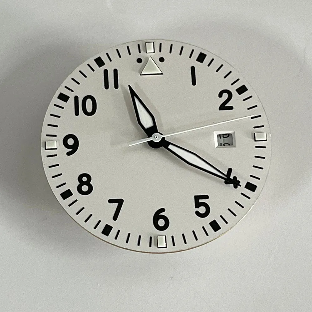 Automatic mechanical watch surface + needle 33.6 dial suitable for movement: ST1612 Miyata 8215,eta 2813 movement