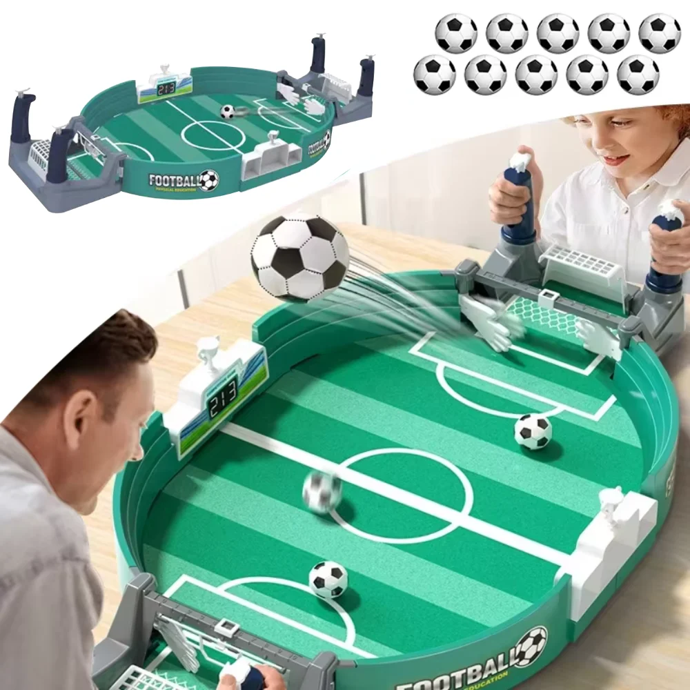 

Большой настольный футбольный стол, детская головоломка, двойная конкурентоспособная битва, настольная игра для футбола, интерактивные футбольные игры для родителей и детей
