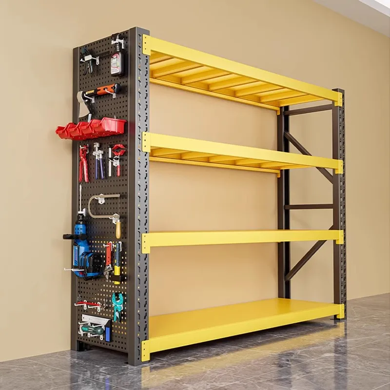 Storage shelves Steel multi-layer shelves Balcony against the wall Storage racks Warehouse commercial express station