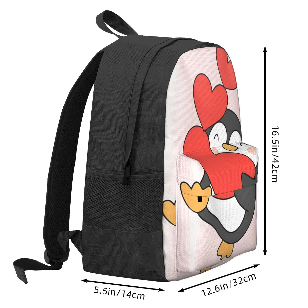 Niedlicher Pinguin, Pinguin, Baby Pinguin Rucksäcke Jungen Mädchen Bücher tasche Kinder Schult aschen Kinder Rucksack Laptop Rucksack Umhängetasche