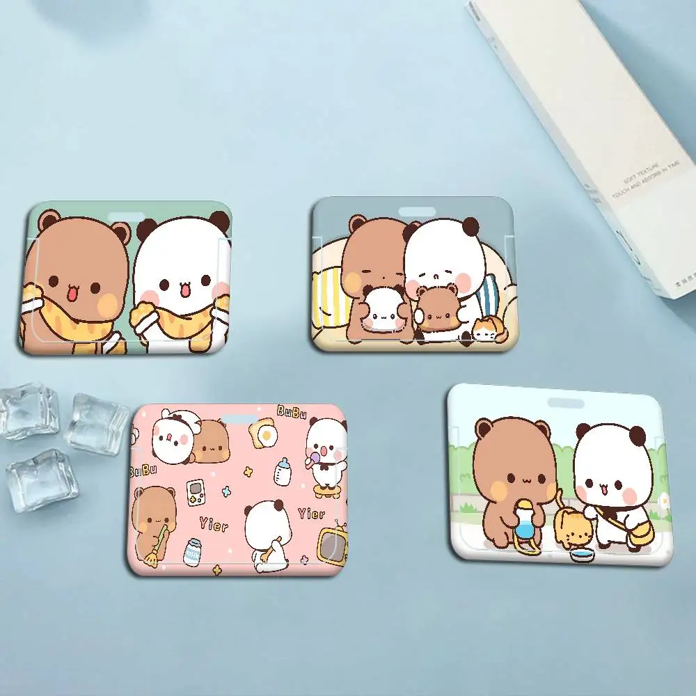 

Мультяшный держатель для кредитных карт и бейджей B-Bubu и D-Dudu с ремешком на шею