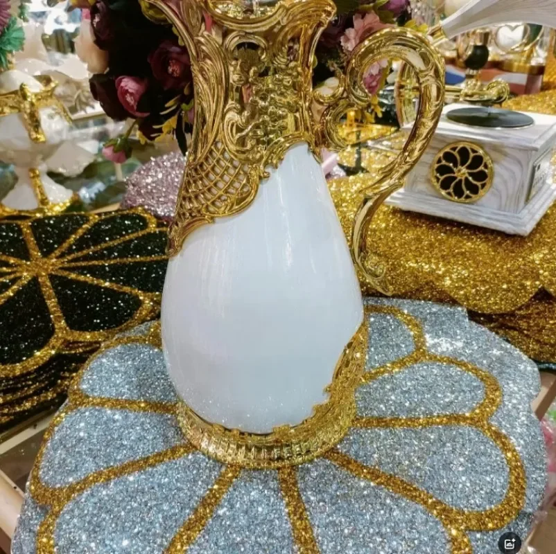 

2022 New Arabian Vacuum Flask 800ml Middle Eastern Style Restaurant Home Glass Liner Hot Water Kettle 24 Hours Thermos Bottle