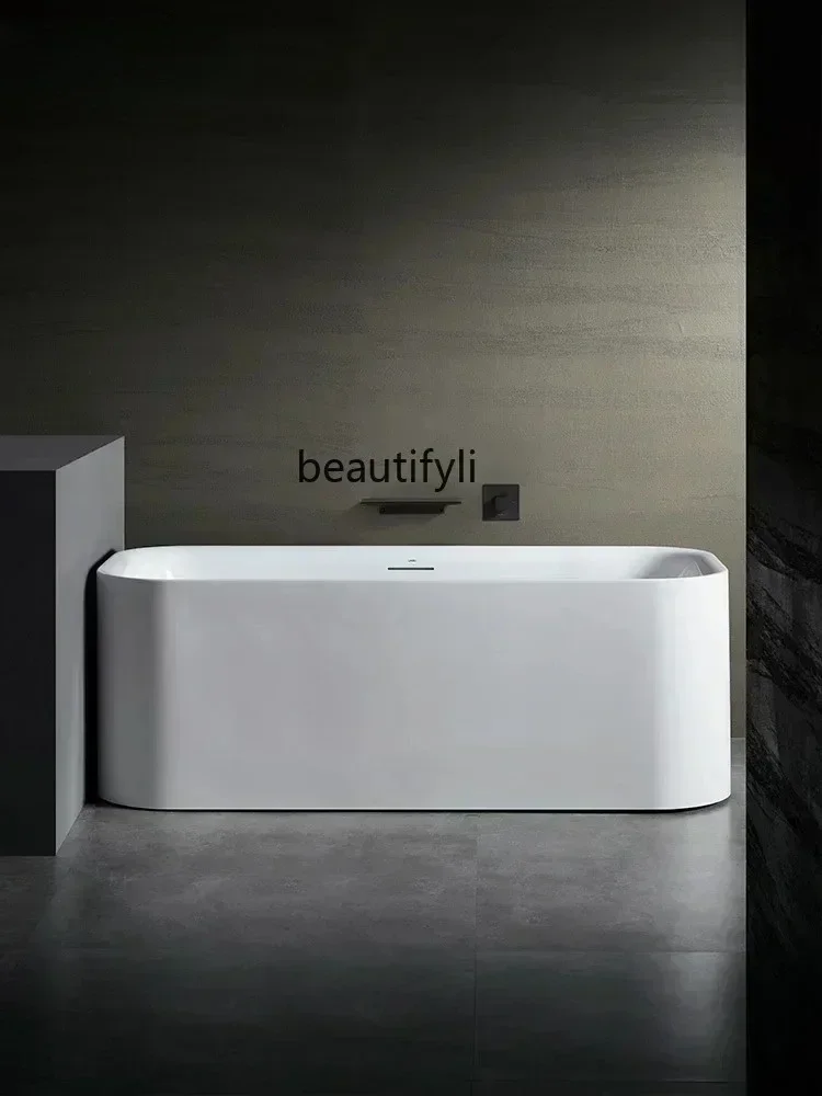 54Small Apartment Acrylic Bathtub Household Adult Mini Japanese Deep Bubble Small Bottle SittingSSS