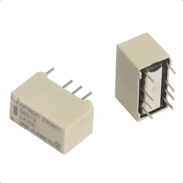 【10-2PCS】5V 12V 24V Relay G6S-2-5VDC 2A 250VAC/DC220V 8PIN for Relay