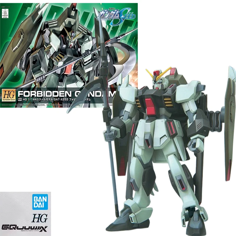 

Spot Bandai HG SEED R09 1/144 GAT-X252 Forbidden ban Gundam anime characters action assembled model toys boy gift