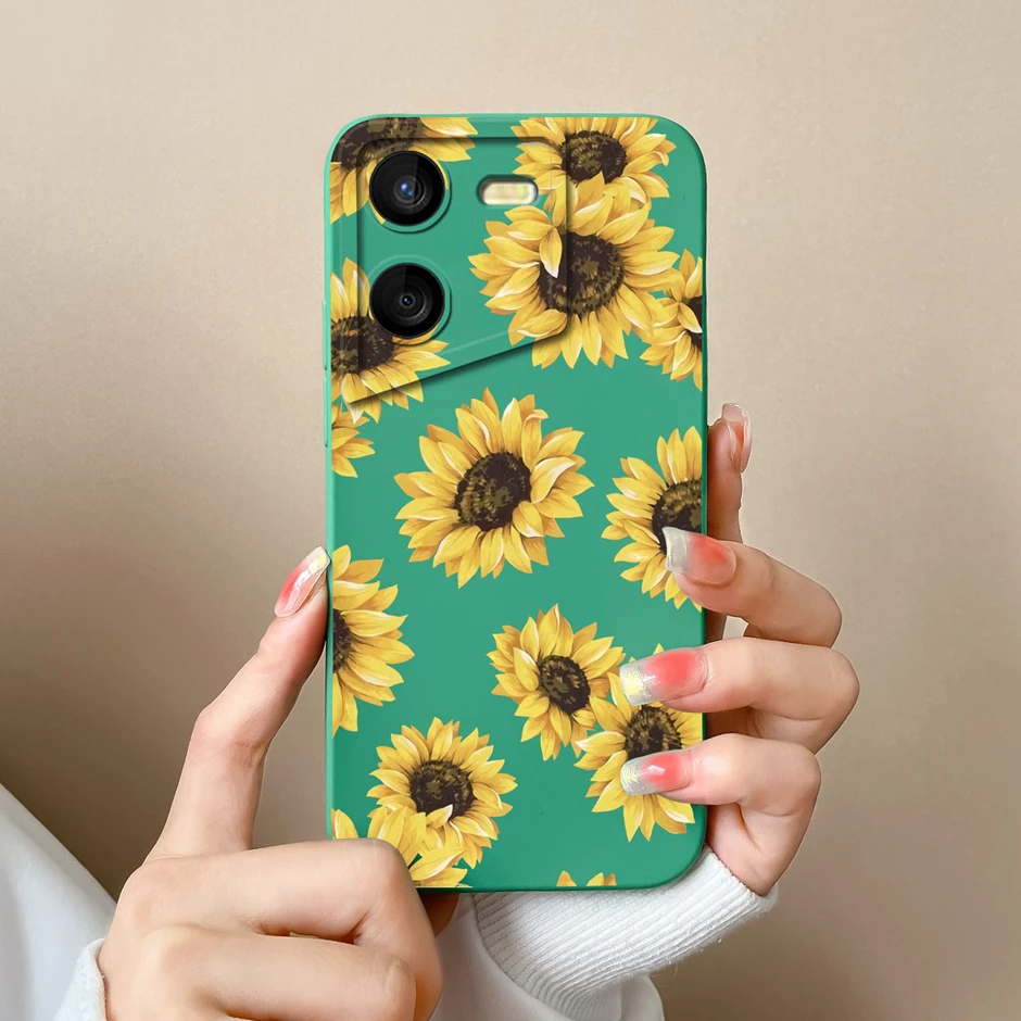 For Tecno Pova 5 4G 5 Pro 5G Cases Cool Girl Liquid Silicone Soft Phone Cover For Tecno Pova5 LH7n Pova 5Pro LH8n Models Funda
