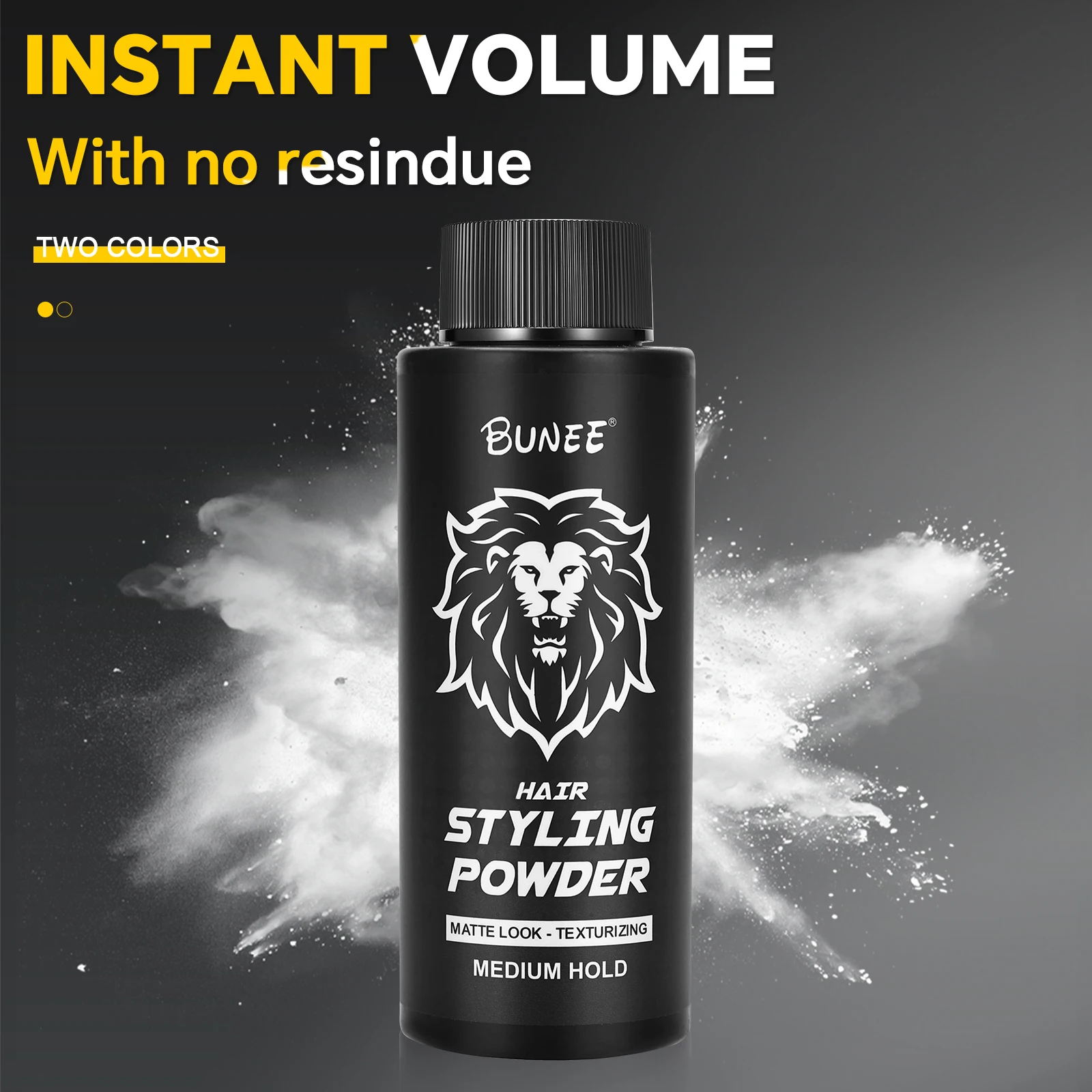 

BUNEE Volumizing Powder 20g Travel Size, Oil Control Lightweight, Natural Look No White Residue, Hair Styling & Makeup