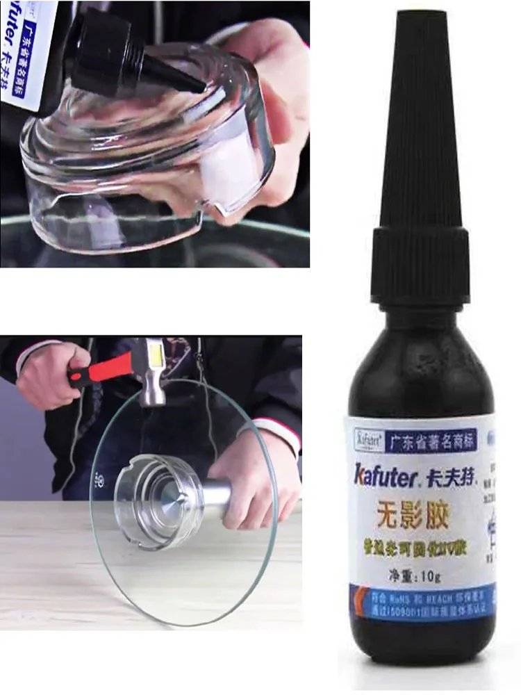 

10ML UV Fix Liquid Ultraviolet Curing Hard UV Resin Glue Quick-Drying DIY Resin Jewelry Glass Plastic Ceramics Wood Repair Glue