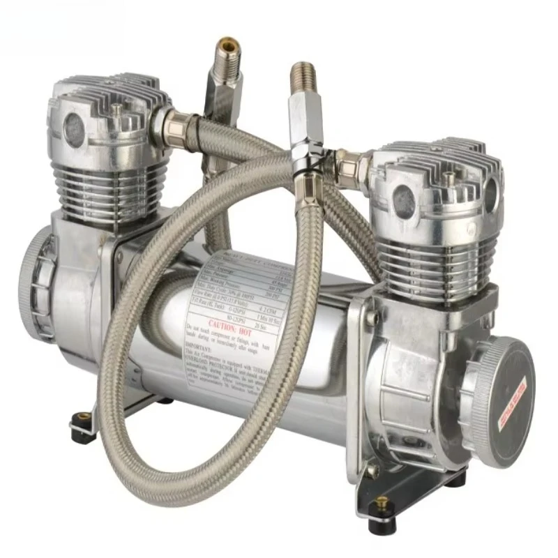 DC 12v/24V Air Compressor 300PSI Suspension air Compressor Metal Pump