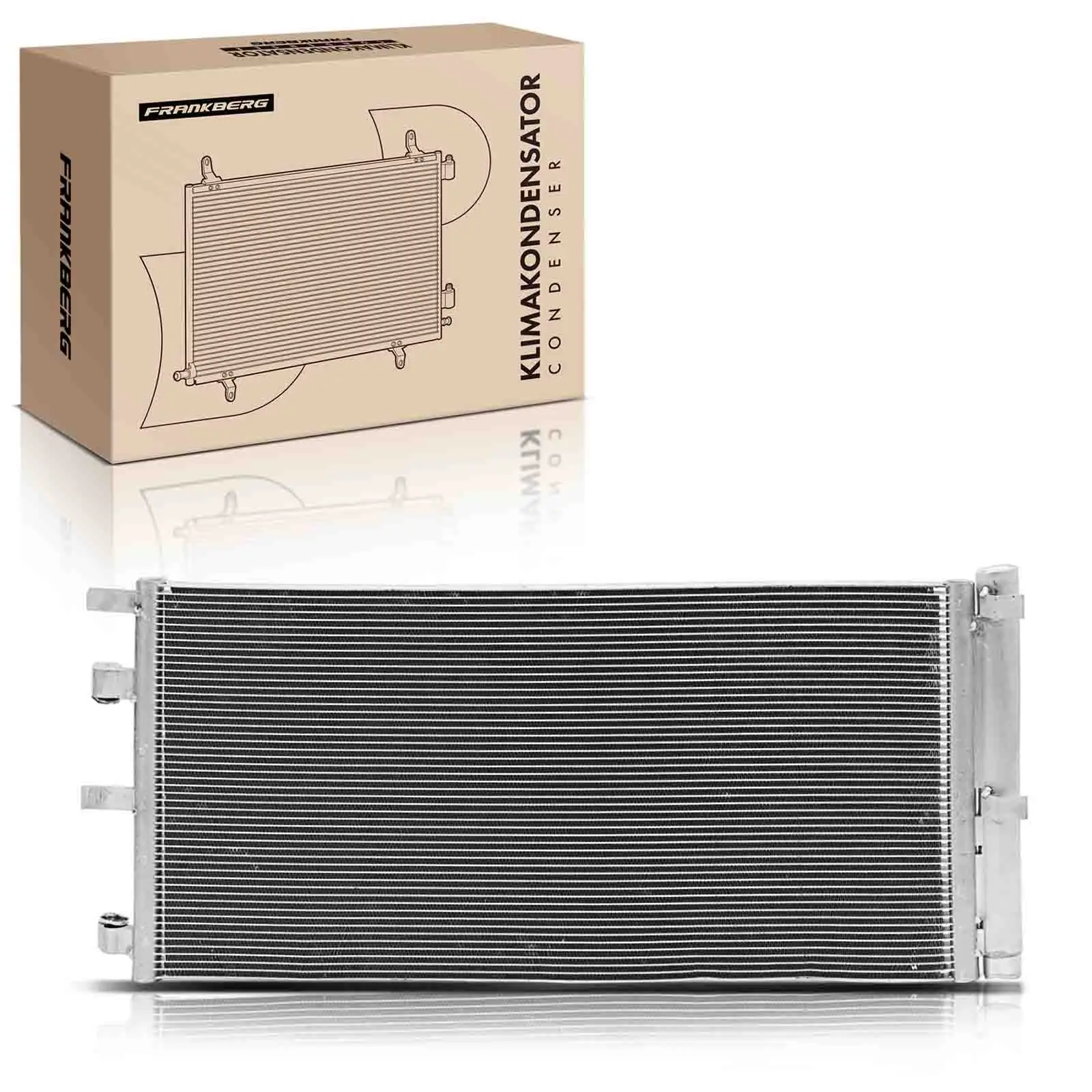 Frankberg 1x condensor airco voor Ford Transit Custom V362 V363 Box Pick-up 2006299GK219710AA GK2119710AA GK218C342AB