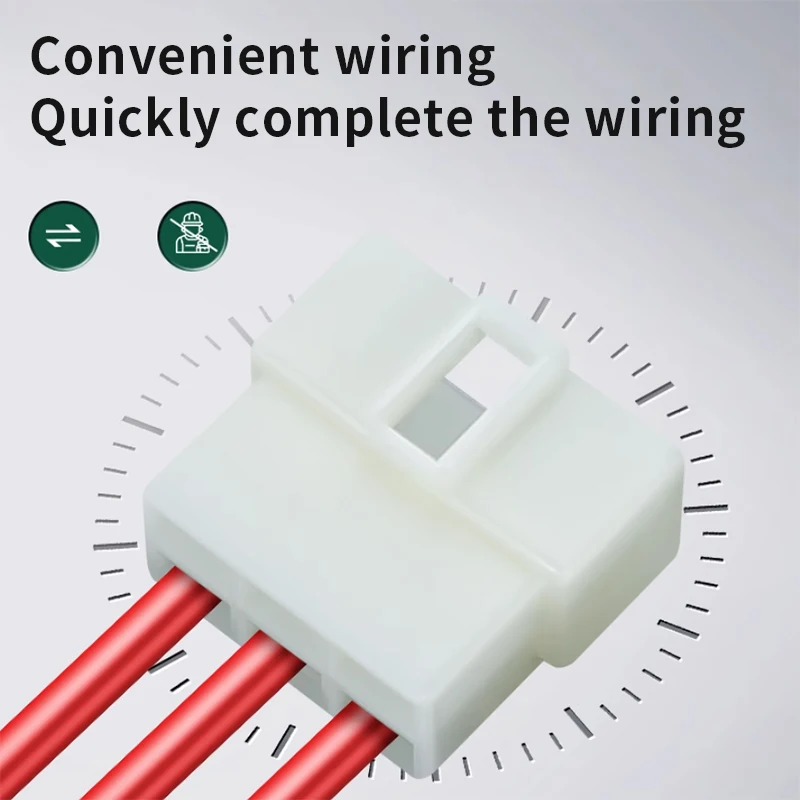 5/10/20sets 6.3 Plug in connectors for automotive use wire connectors 1P/2P/3P/4P/6P nylon flame-retardant rubber sleeves