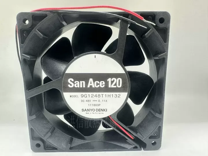 送料無料オリジナル-12038-9g1248t1h132-dc48v-011a-120-38mm-冷却ファン